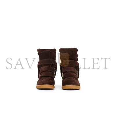 ISABEL MARANT BEKETT LEATHER WEDGE SNEAKERS BK0010FA-C1E02S ISABEL MARANT BEKETT LEATHER WEDGE SNEAKERS BK0010FA-C1E02S